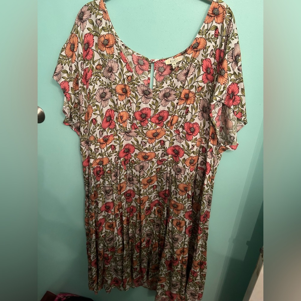 NWT Kori Floral Dress - Picture 1 of 10